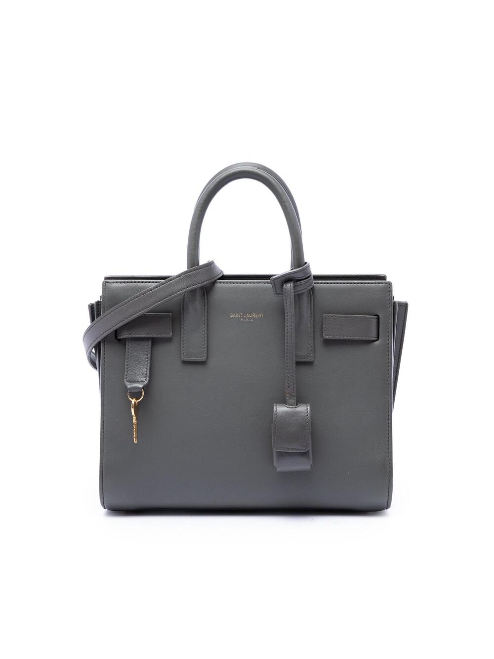 Saint Laurent Nano Leather Sac De Jour #341124S96B